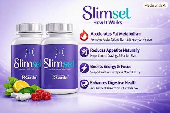 SlimSet supplied product overview artwork